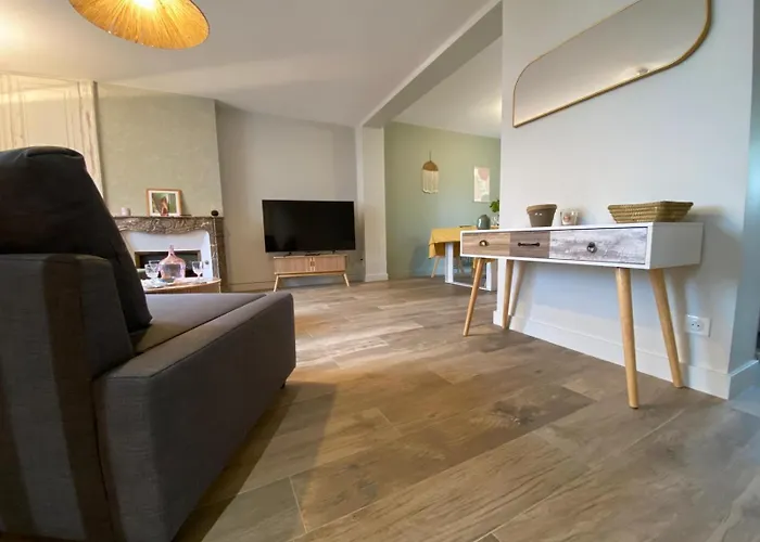 Maison Bollee 6 Pers Moderne Avec Jardin * Λε Μανς