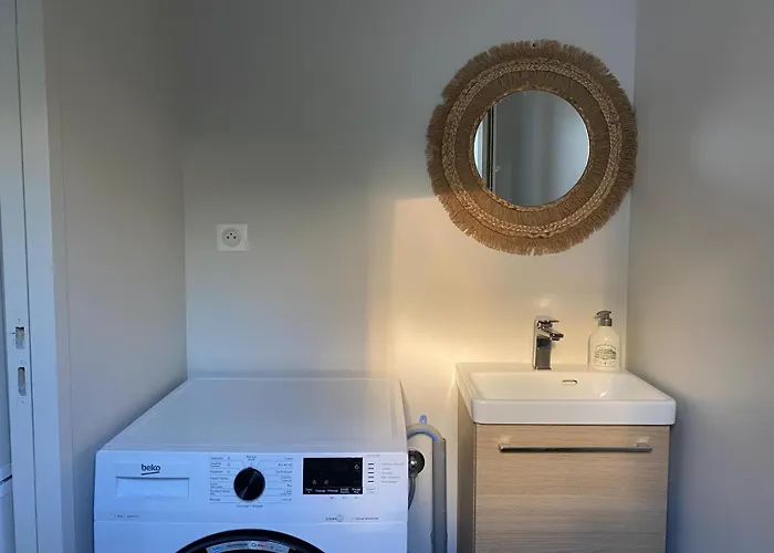 Maison Bollee 6 Pers Moderne Avec Jardin Λε Μανς